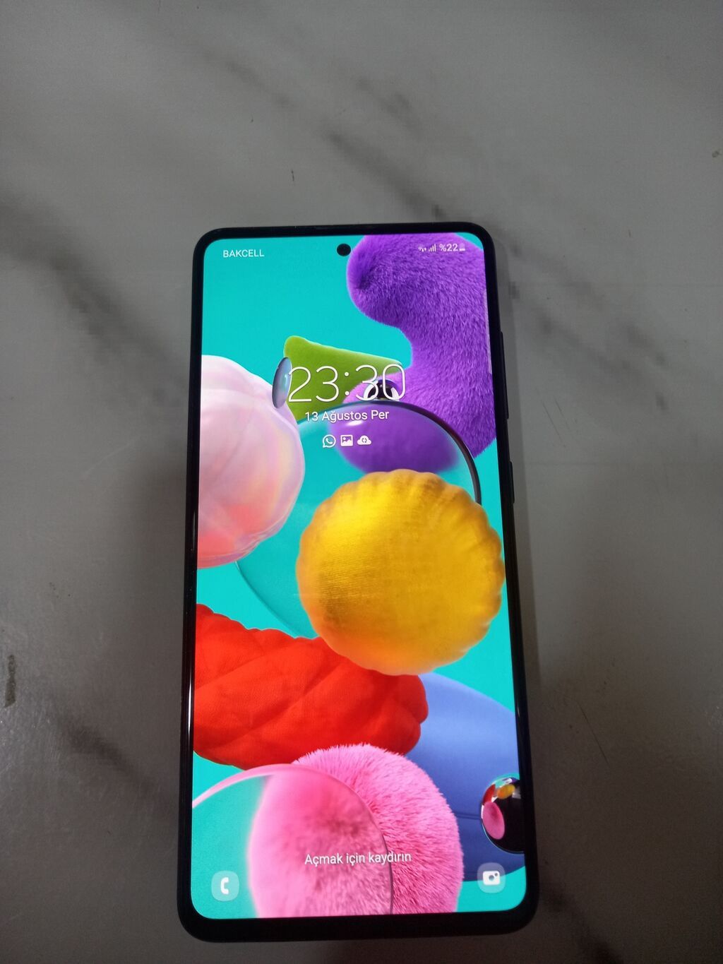 Samsung Galaxy A51, rəng - Qara, İki sim kartlı