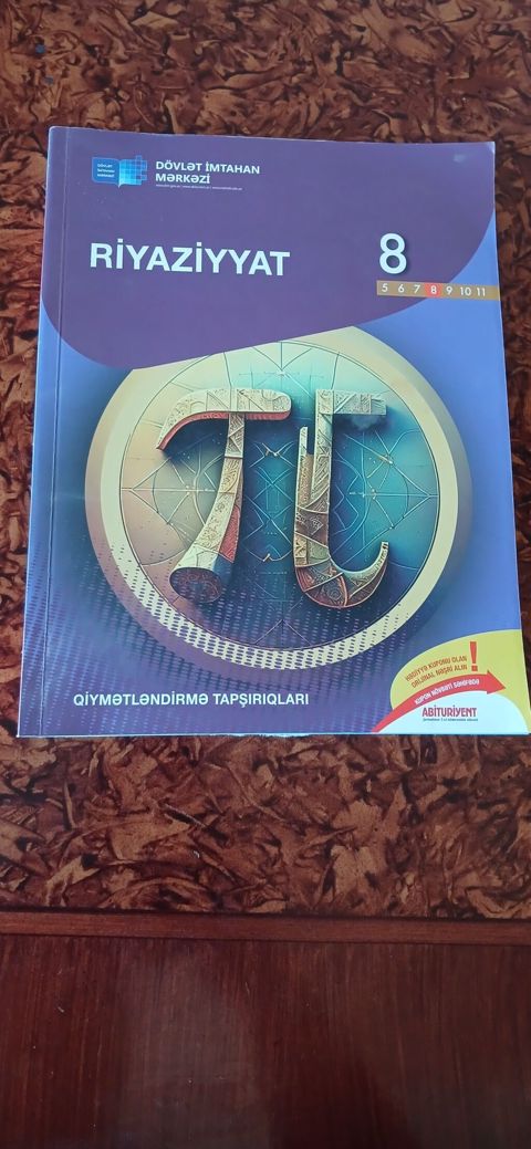 Məhsul: Riyaziyyat – 8-ci sinif üçün Qiymətləndirmə Tapşırıqları