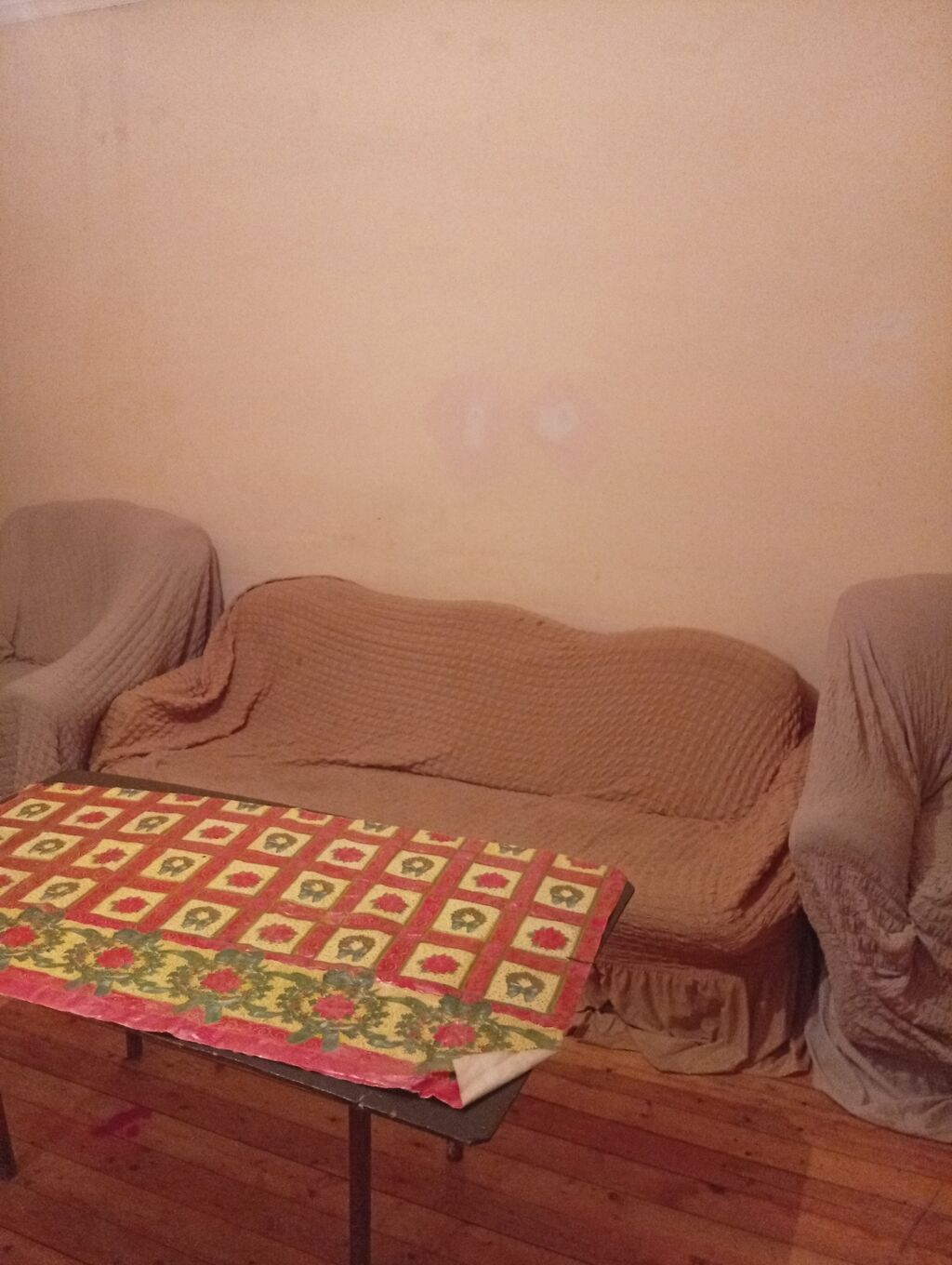 2 otaqlı həyət evi - Plan: 2 otaq + mətbəx küncü, sanitar qovşaq — Daşınmaz əmlak, Saray (8)