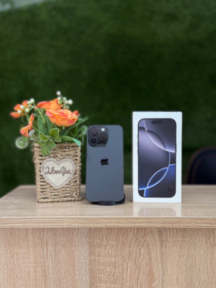 Apple iPhone 16 Pro Black Titanium 128GB/8GB — Mallar, Bakı