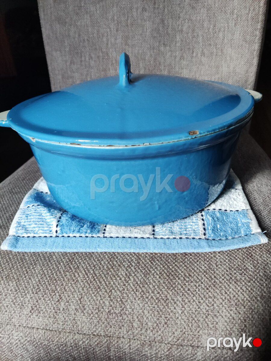 Çuqun emallı qazan — Mallar, Bakı (2)