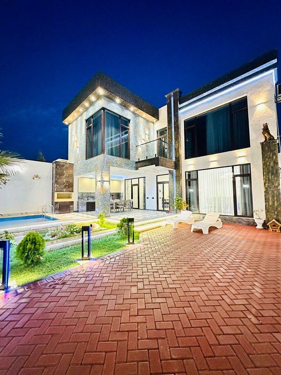 İcarəyə verilir 5 otaqlı həyət evi/bağ evi 300 m² — Ev, villa, Bakı (2)