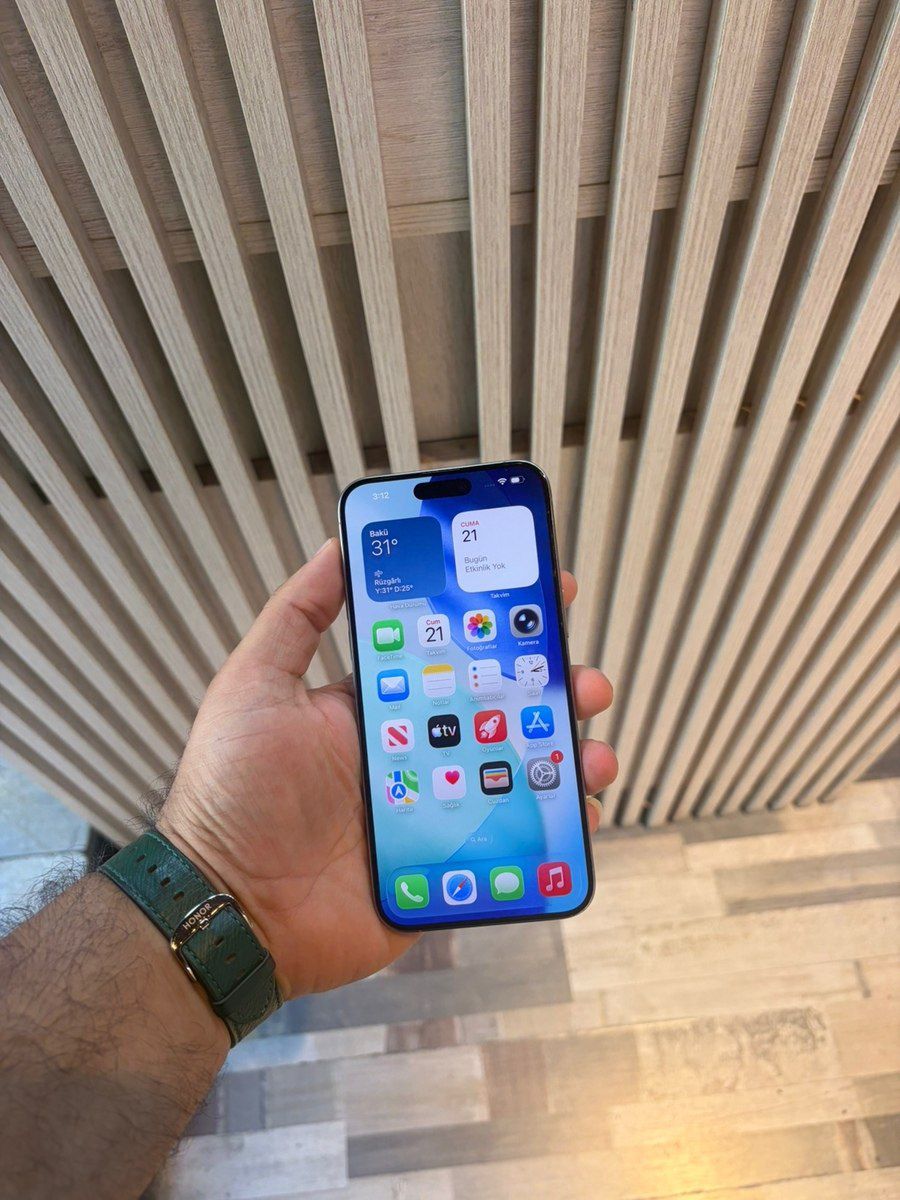 Apple iPhone 15 Pro Max Natural Titanium 1TB/8GB — Telefonlar və qadjetlər, Bakı (6)