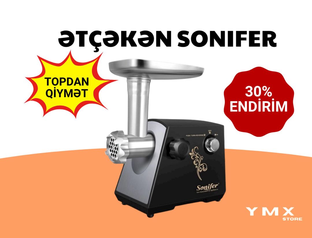 Ətçəkən Sonifer SF-5002 Black — Mallar, Bakı