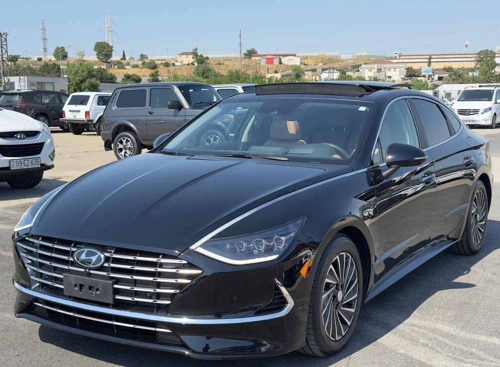 Hyundai Sonata 2.0L Hibrid, 2022 il, 55 000 km — Avtomobillər, Bakı (4)