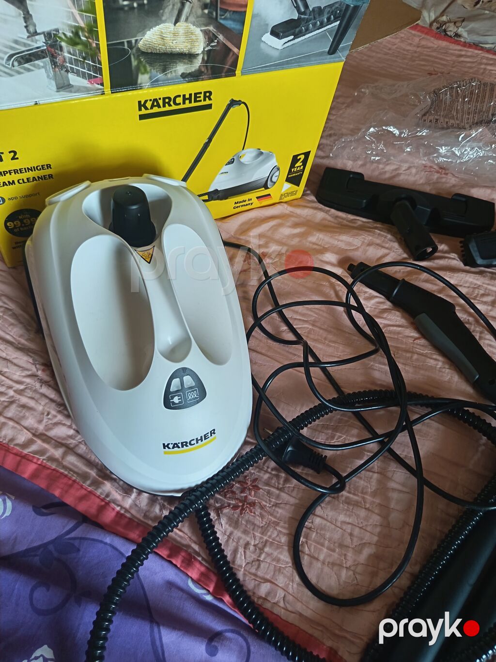Kärcher KST 2 buxarlı təmizləyici TEP TEZEDİR MAŞIN TEMİZLƏMƏK UÇUN — Elektronika, Digah (4)
