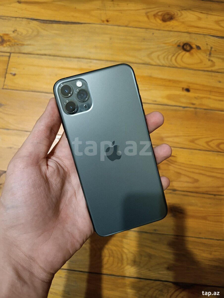 Apple iPhone 11 Pro Max Midnight Green 256GB/4GB — Telefonlar və qadjetlər, Bakı (2)