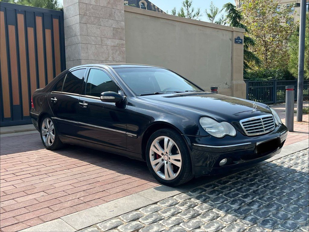 Mercedes C 240, 2.6 L, 2000 il, 479 000 km — Avtomobillər, Bakı (5)