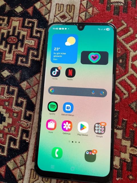 Samsung Galaxy A24 4G, qara, dual SIM