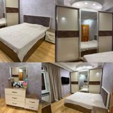 Yataq dəsti satılır 500₼. matrası var.Ünvan Yeni Günəşli — Furniture