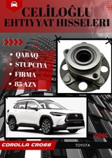 Toyota Corolla Cross qabaq təkər topu — Cəliloğlu