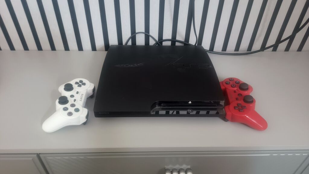 Sony PlayStation 3 (Slim) oyun konsolu Xüsusiyyətlər: - Model: PS3 — Elektronika, Qobu (2)