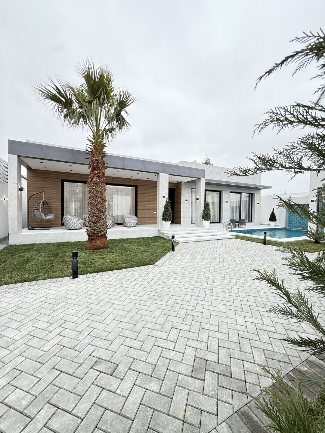 Satılır 5 otaqlı həyət evi/bağ evi 260 m² — Ev, villa, Bakı (8)