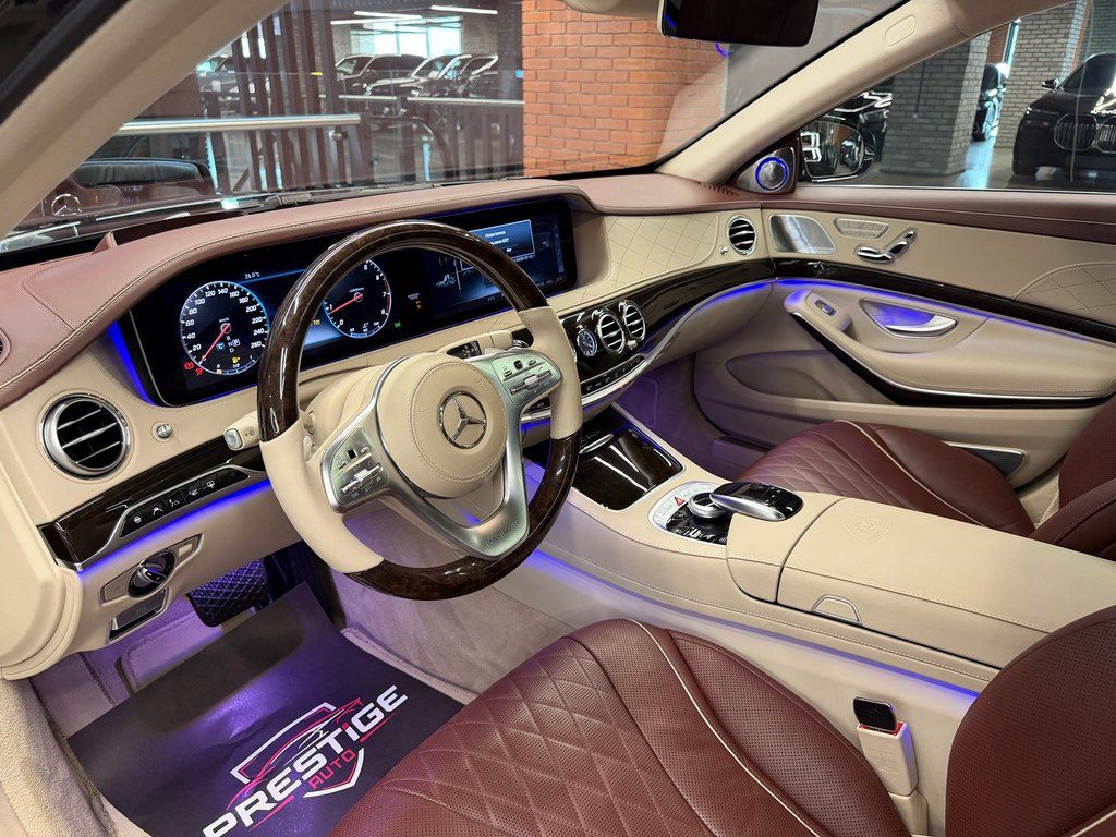 Mercedes-Maybach S 560 4MATIC, 4.0 L, 2018 il, 49 000 km — Avtomobillər, Bakı (7)