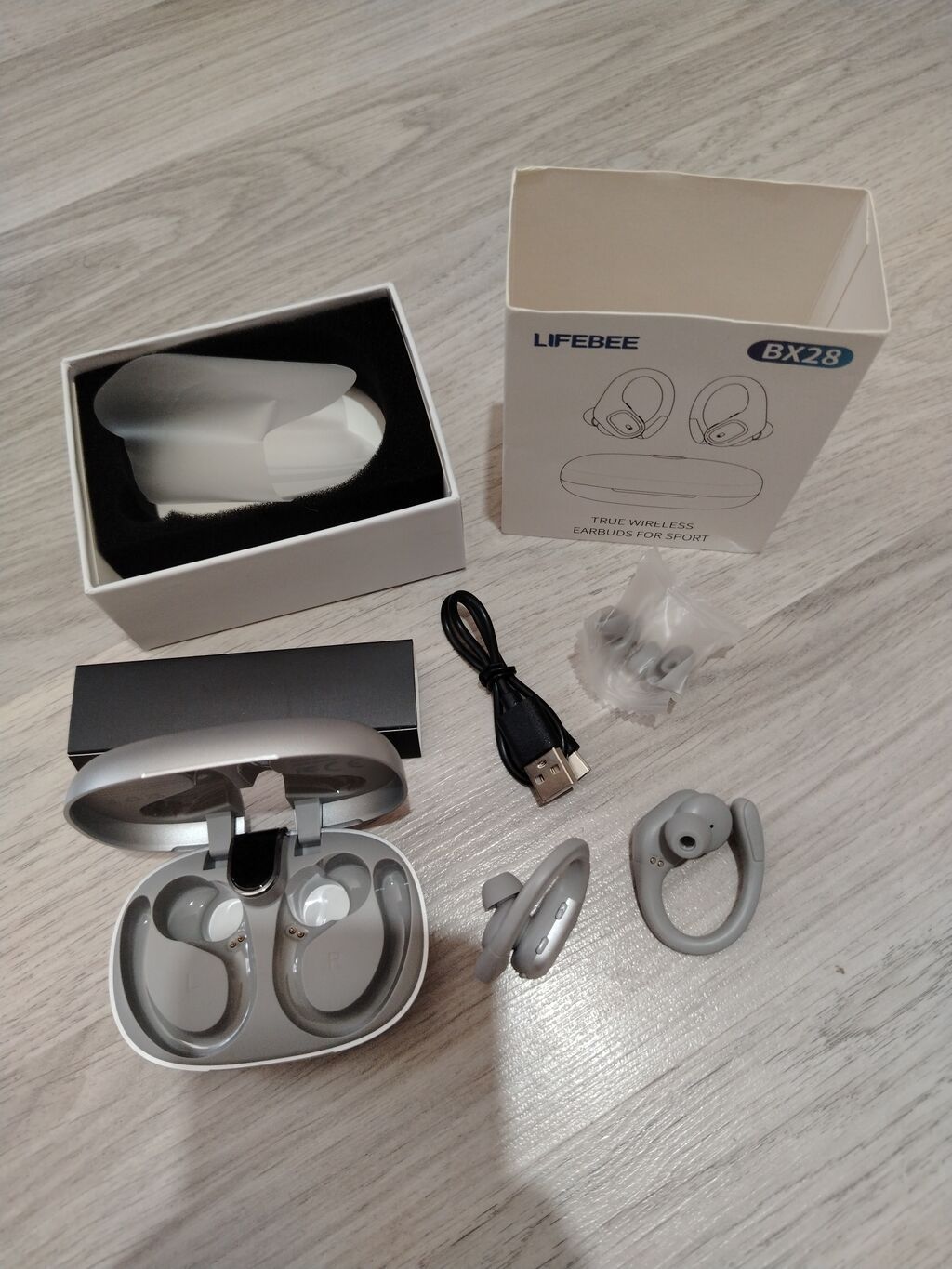 Model: Lifebee BX28. Simsiz blutuz qulaqcıq. İstənilən marka-model — Qulaqcıqlar, Bakı (3)