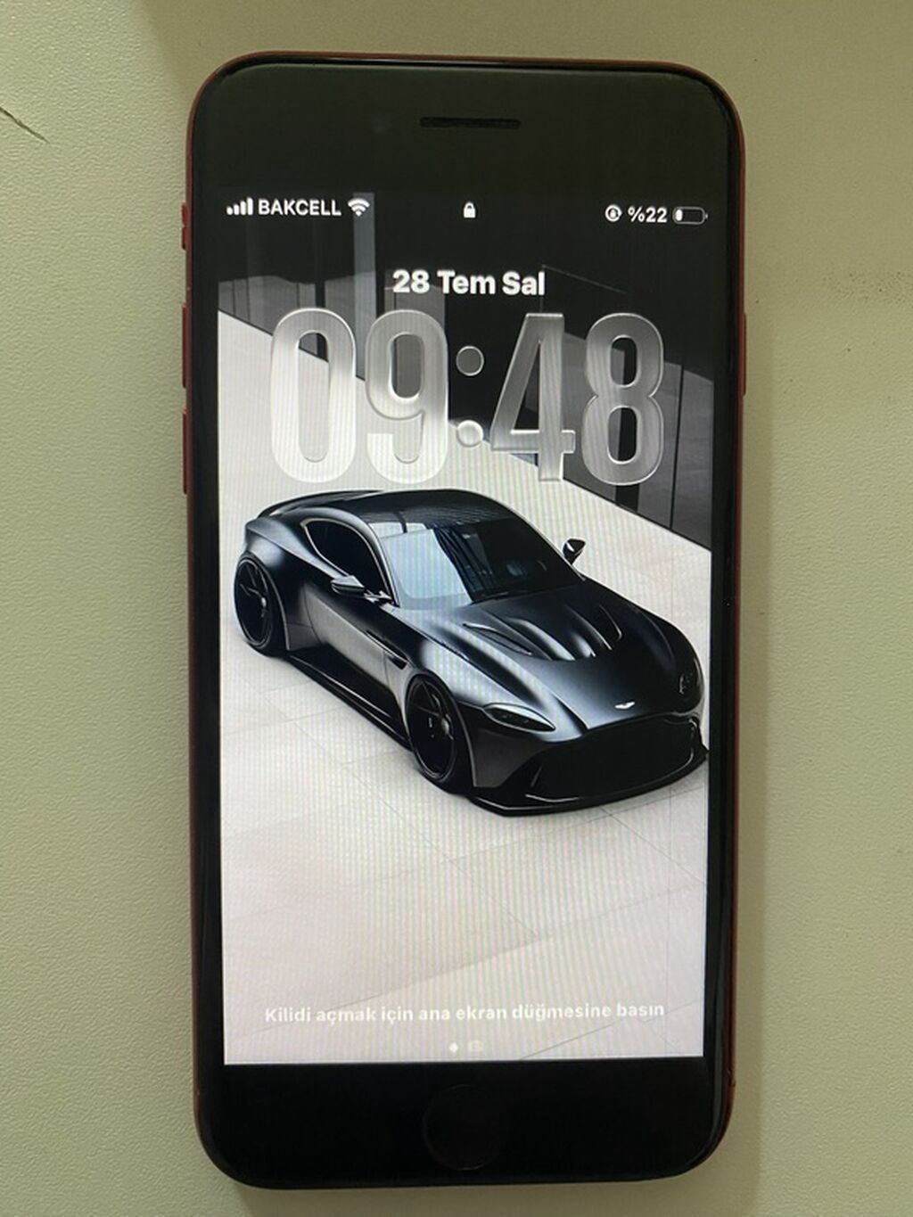 IPhone SE 2022, 64 GB, Qırmızı, Barmaq izi