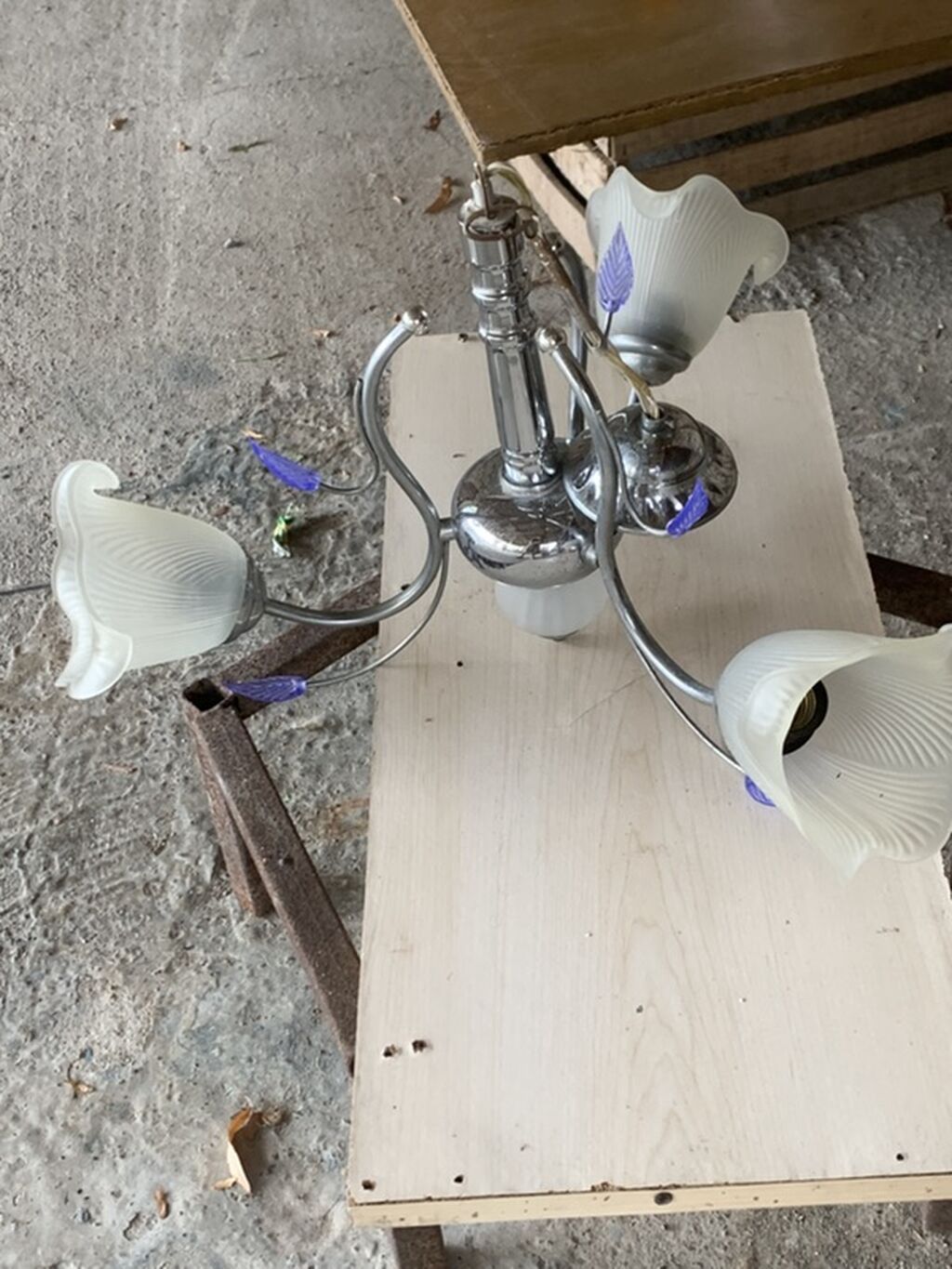 Çılçıraq, 3 lampa, Metal — İşıqlandırma, Digah (2)