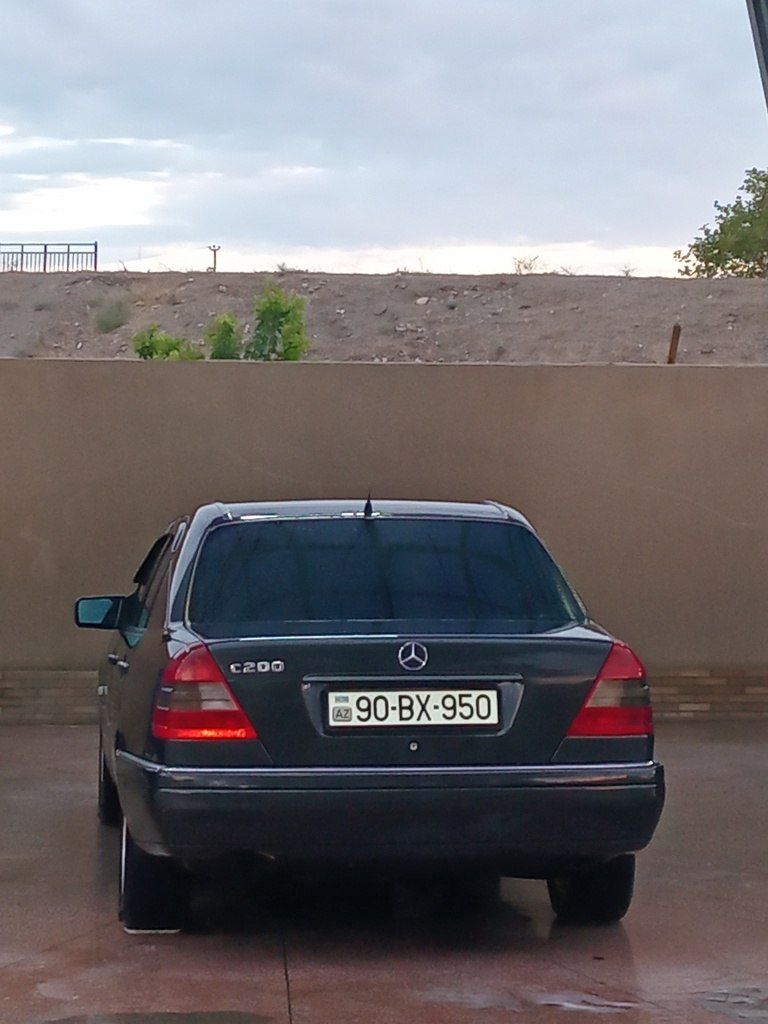 Mercedes C 200, 2.0 L, 1995 il, 32 000 km — Avtomobillər, Şəmkir (9)