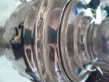 Metal samovar – klassik dizayn - Material: parlaq metal gövdə — Samovarlar