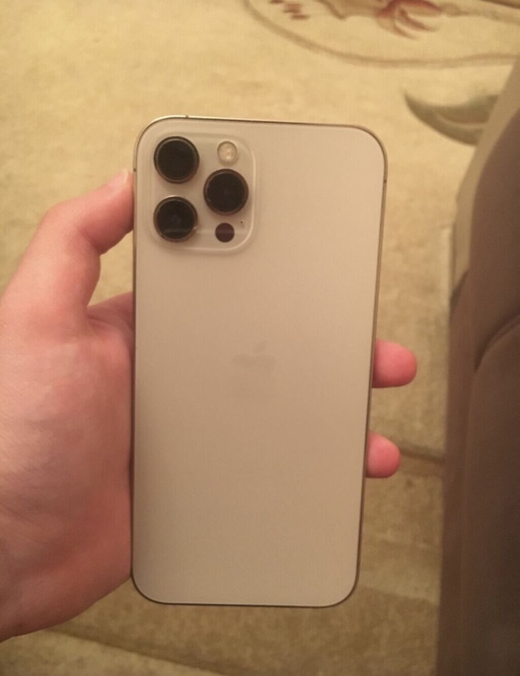 IPhone 12 Pro Max, 128 GB, Barmaq izi, Simsiz şarj, Face ID