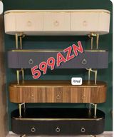Mebel TV tünikləri – dəbli və funksional dizayn - Model: Oval — Mallar