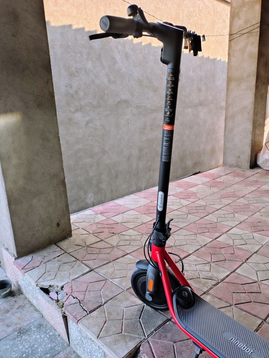 Ninebot elektrik skuter 15klometir mesafe velir suret 25 idiyal — Mallar, Digah (5)