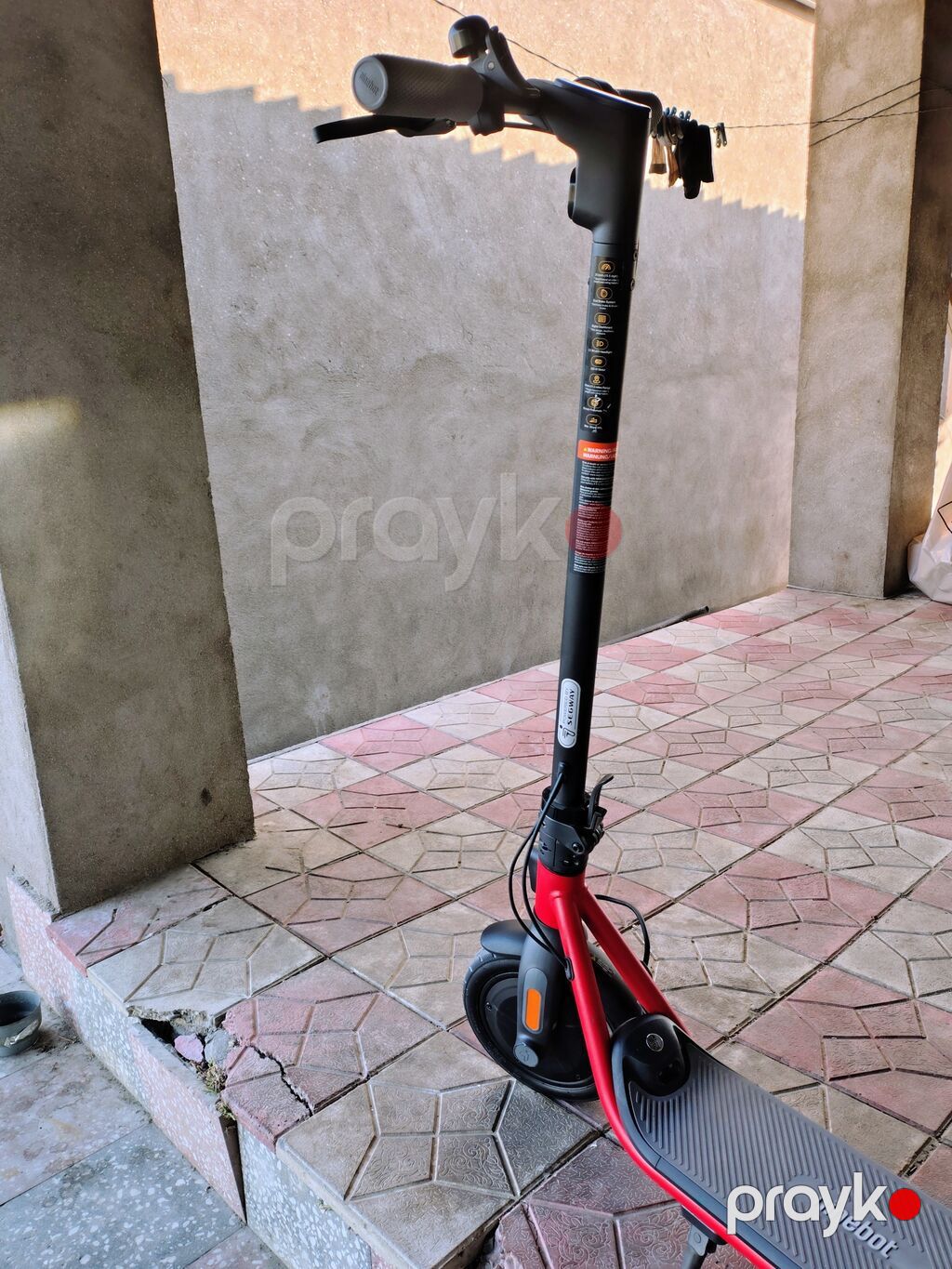 Ninebot elektrik skuter 15klometir mesafe velir suret 25 idiyal — Mallar, Digah (5)