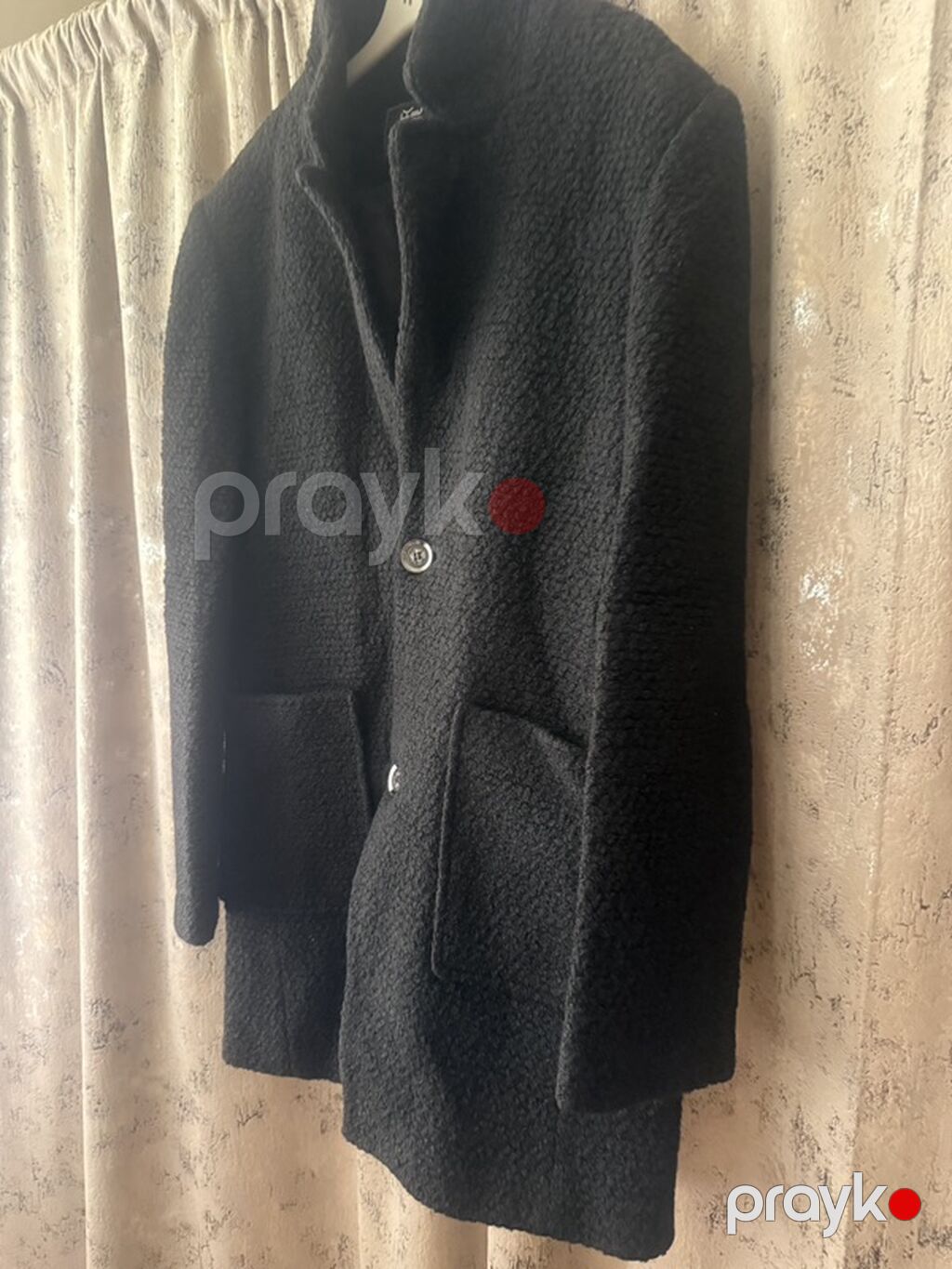 Palto, XL, rəng - Qara — Şəxsi əşyalar, Bakı (2)