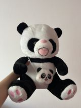Panda plyuş oyuncağı + mini panda çantası dəsti Uşaq otağı, dekor və — Uşaqlar üçün hər şey
