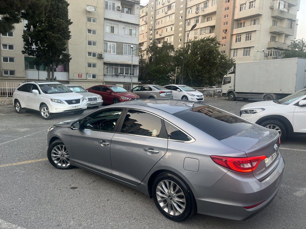 Hyundai Sonata, 2.0 L, 2016 il, 164 000 km — Avtomobillər, Bakı (3)