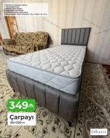 Çarpayı – 90×200 sm - Modell: Açılmayan, bazasız - Sıyırma — Mebel