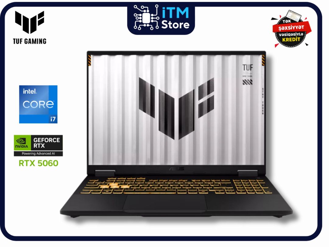 ASUS TUF F16 FX608JMI-TU281 90NR0NB1-M00JR0 — Elektronika, Bakı