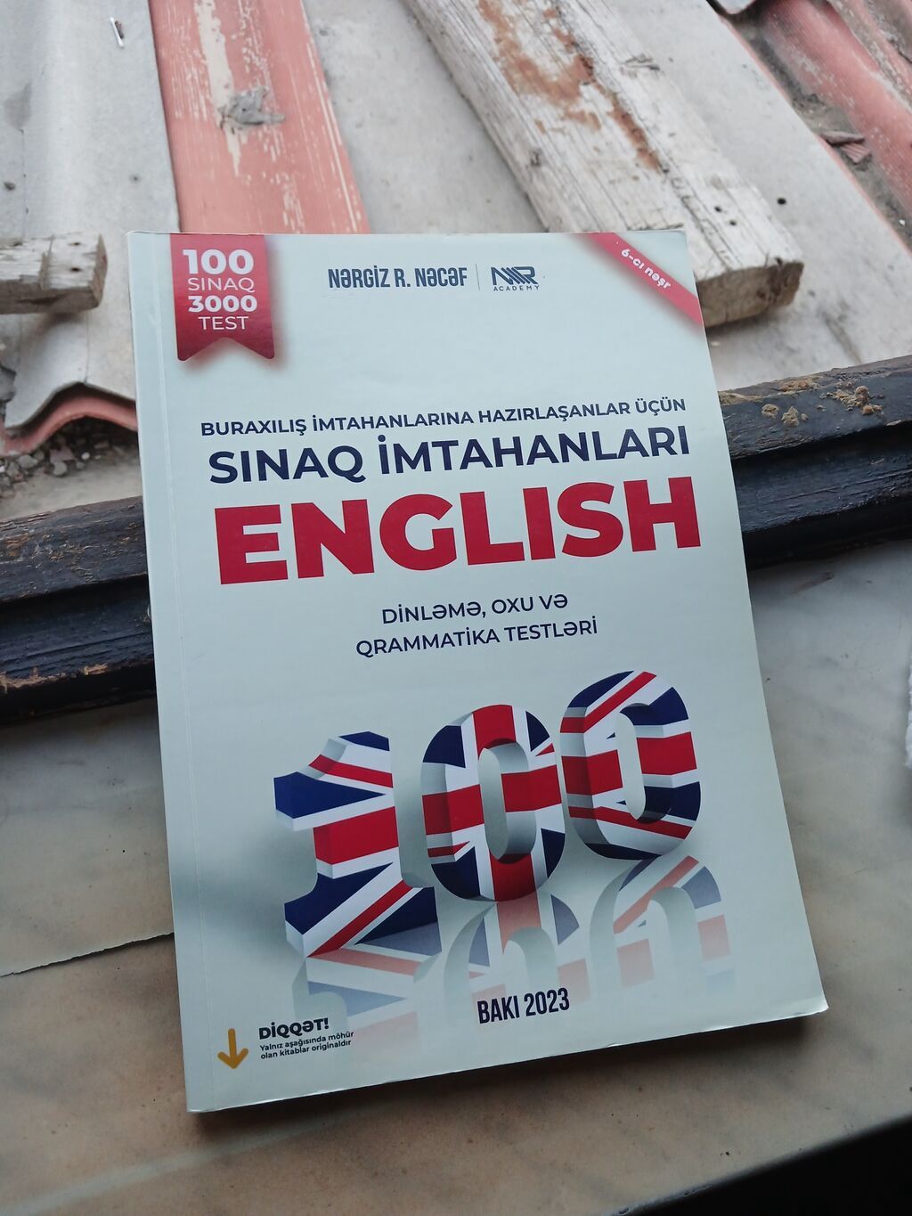 Məhsul: “Sınaq İmtahanları – English” test toplusu (Bakı 2023)