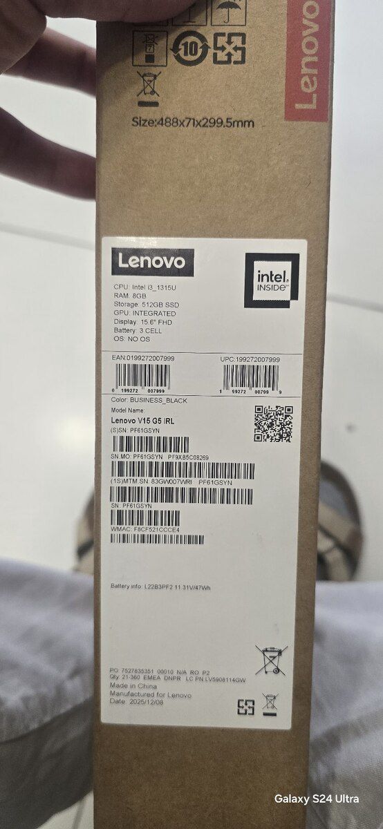 Lenovo V15 G5 IRL I3 13 — Elektronika, Bakı