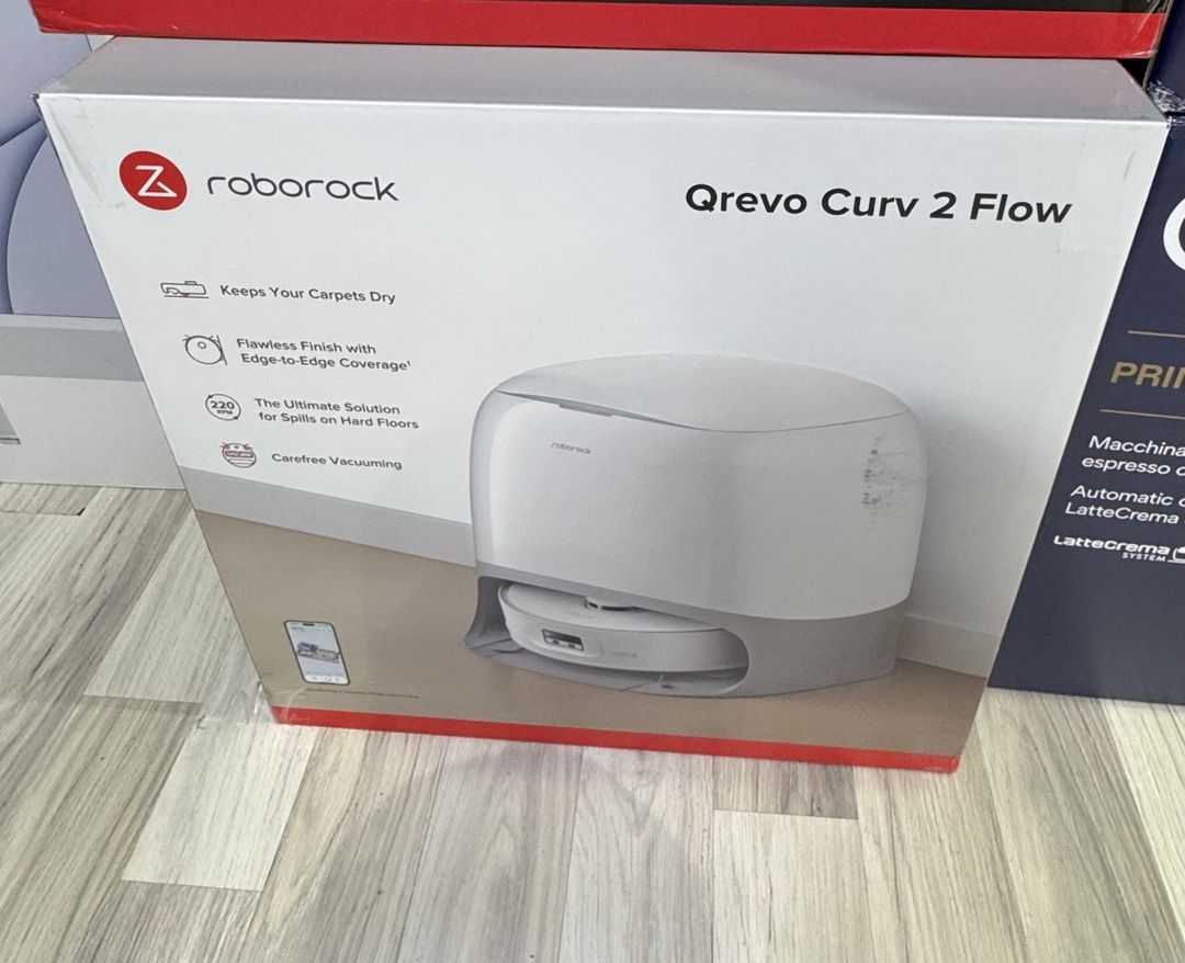 Roborock Qrevo Curv 2 Flow — Mallar, Bakı