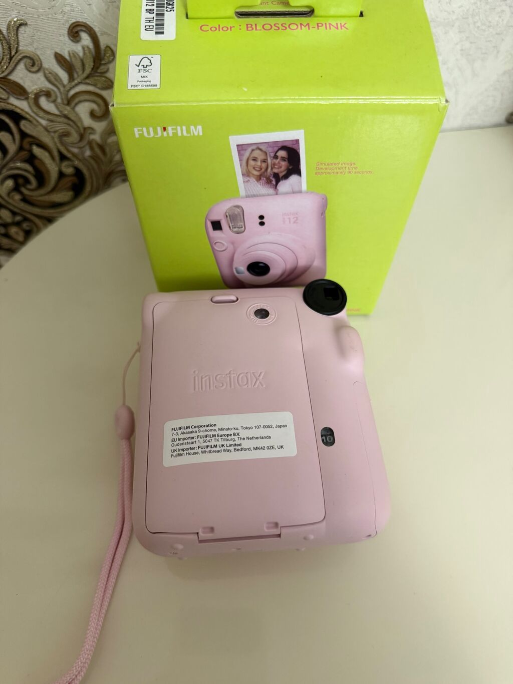 Fujifilm Instax Mini 12 – Blossom Pink rəngində ani fotoaparat - — Elektronika, Quba (3)