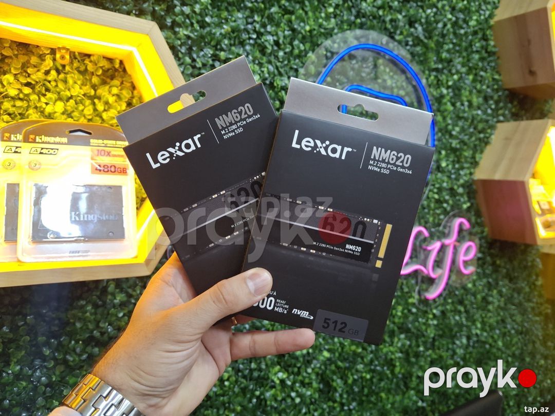Lexar M2 Nvme SSD 512 gb PCIe Gen3x4 | 3500 MB/s — Elektronika, Bakı (5)