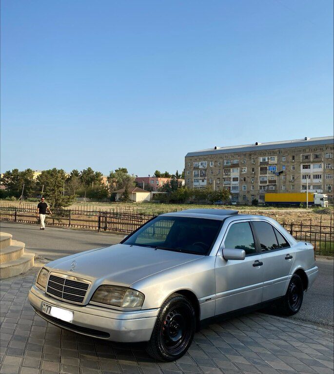 Mercedes C 180, 1.8 L, 1996 il, 312 216 km — Avtomobillər, Şirvan (2)