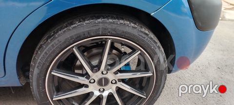 19” yüngül lehimli disk və təkər dəsti - Disklər: 5 cüt şüalı, qara — Mingəçevir