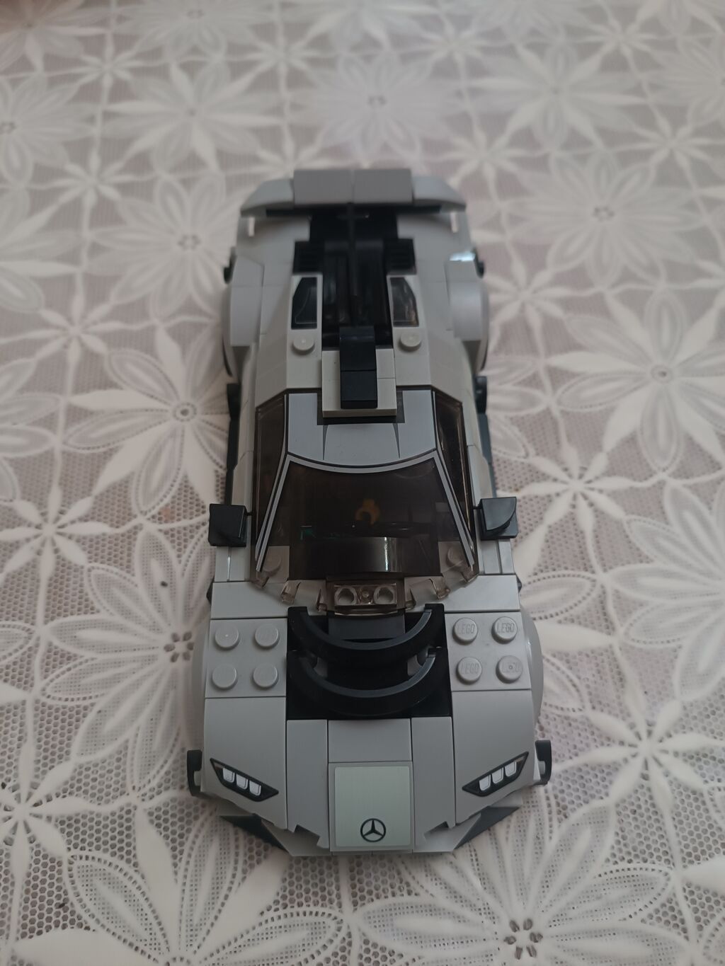 LEGO Speed Champions üslubunda yığılmış Mercedes-AMG hiperkar oyuncaq — Konstruktorlar, Bakı