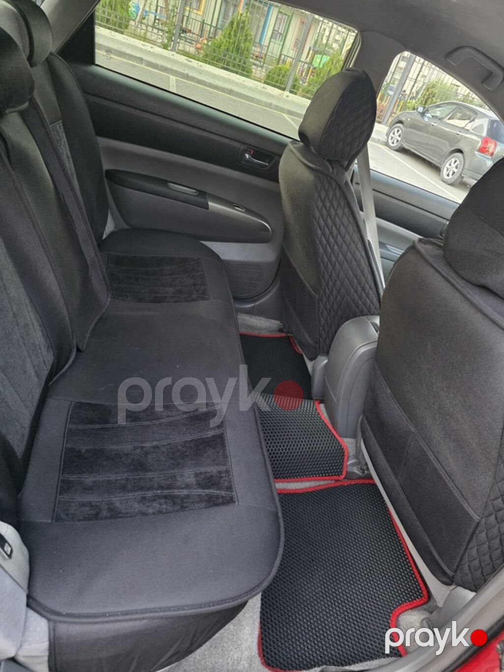 Toyota Prius (2-ci nəsil) hibrid hetçbek - Rəng: qırmızı - Kuzov: 5 — Avtomobillər, Bakı (4)