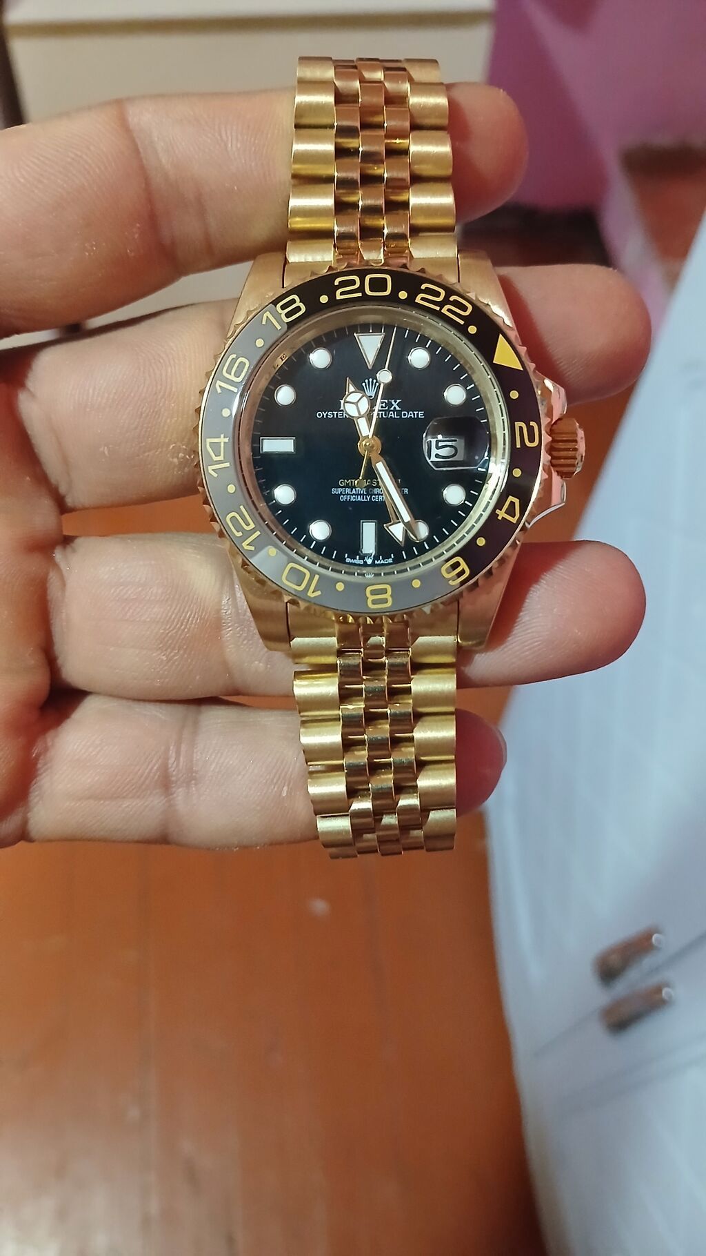 Yeni, Qol saatı, Rolex, rəng - Qızılı — Qol saatları, Bakı