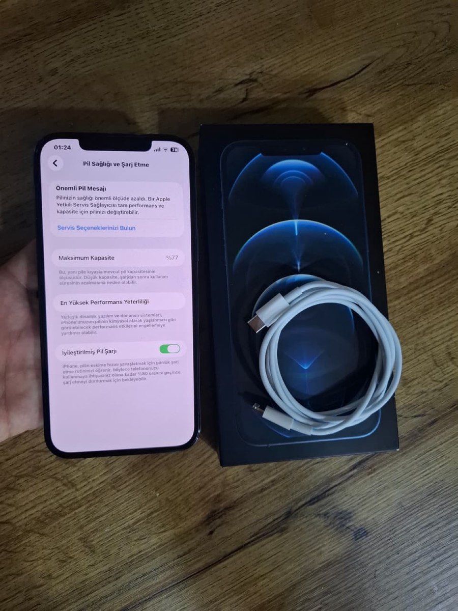 Apple iPhone 12 Pro Max Pacific Blue 128GB/6GB — Telefonlar və qadjetlər, Bakı (3)