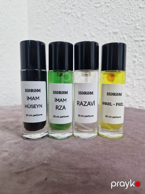 Hərəm ətirlərinin kolleksiyası – 20 ml roll-on şüşə flakonlarda