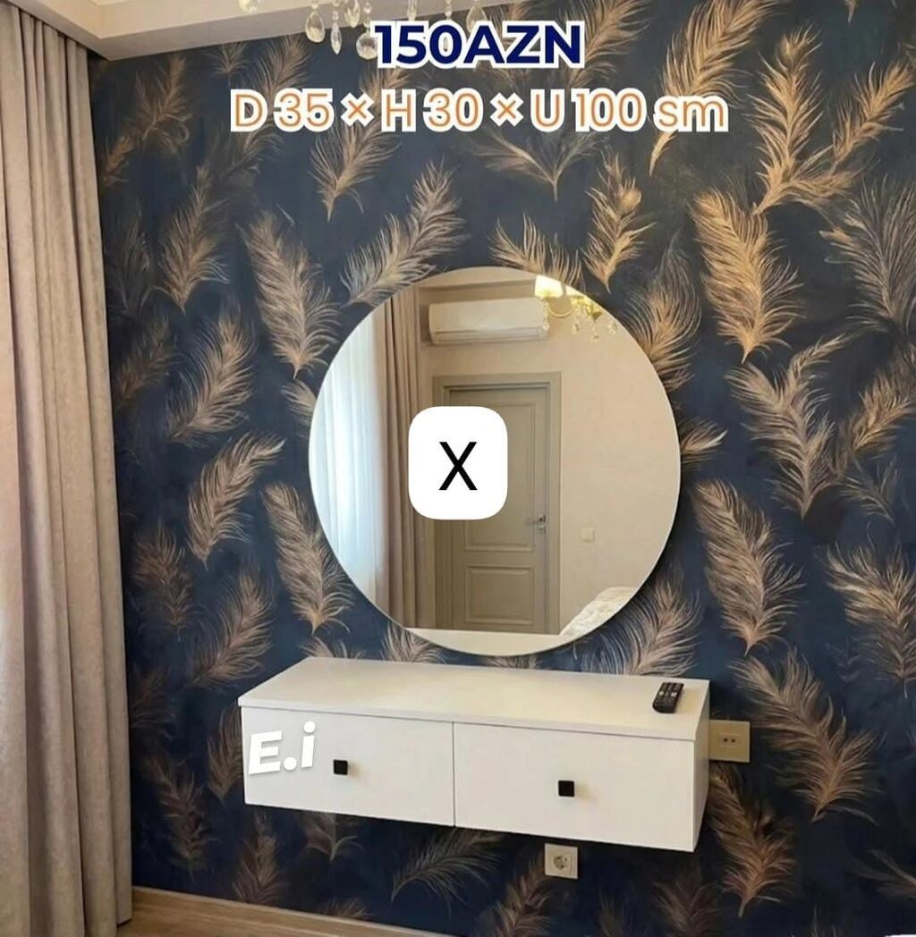 Güzgü Divar üçün, Dairə — Mallar, Bakı