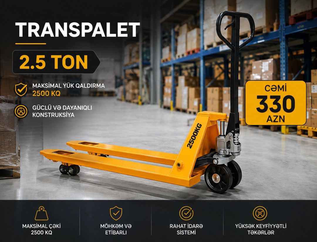 Transpalet UR404 — Mallar, Bakı