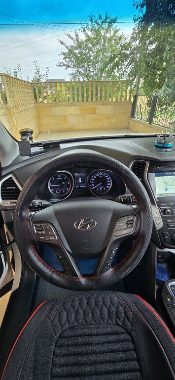 Hyundai Santa Fe, 2.0 L, 2015 il, 205 000 km — Avtomobillər, Gəncə (10)