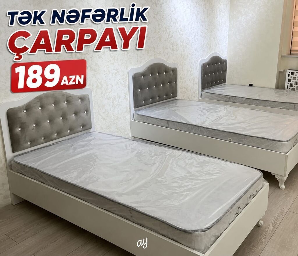 Tək nəfərlik çarpayı - Rahat yatmaq üçün ideal ölçülü tək nəfərlik