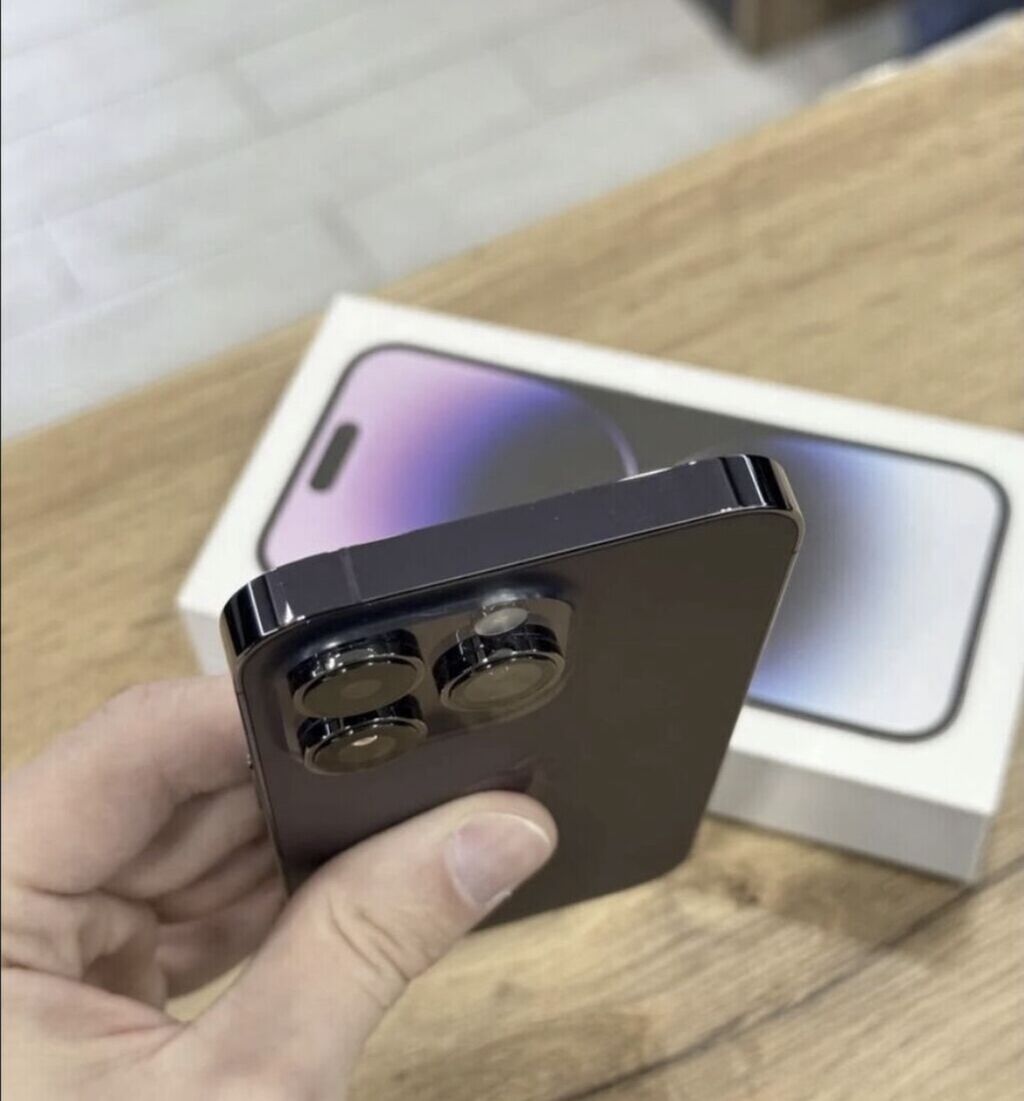 IPhone 14 Pro, 128 GB, Deep Purple, Zəmanət, Barmaq izi, Face ID — Apple iPhone, Bakı (5)