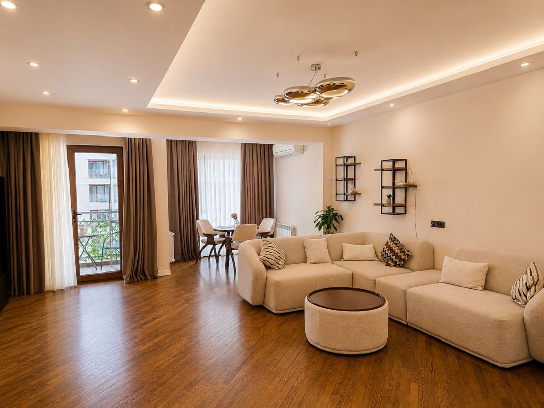 İcarəyə verilir 3 otaqlı yeni tikili 145 m² — Mənzil, Bakı (6)